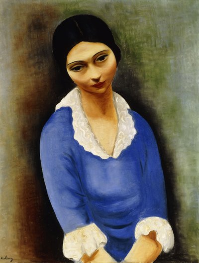 Ritratto della signora Brailowsky da Moise Kisling