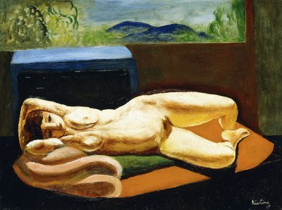 Nudo reclinato da Moise Kisling