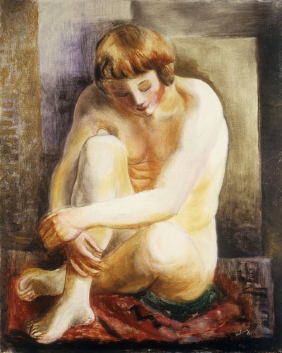 Nudo seduto; Nu Assis da Moise Kisling