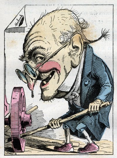 Allegoria del Senato francese nel XIX secolo da Moloch