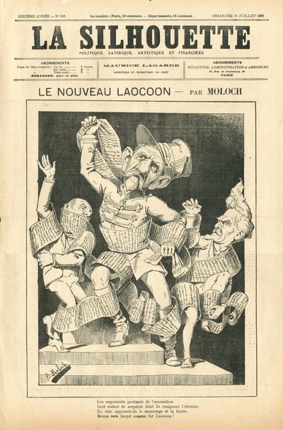 Copertina di The Silhouette da Moloch