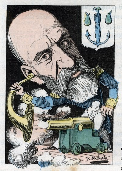 Ritratto di François Ferdinand Philippe, Principe di Joinville da Moloch