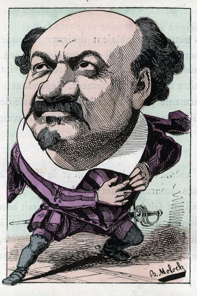 Ritratto di Francois Pierre Villaret (1830-1896) tenore dell
