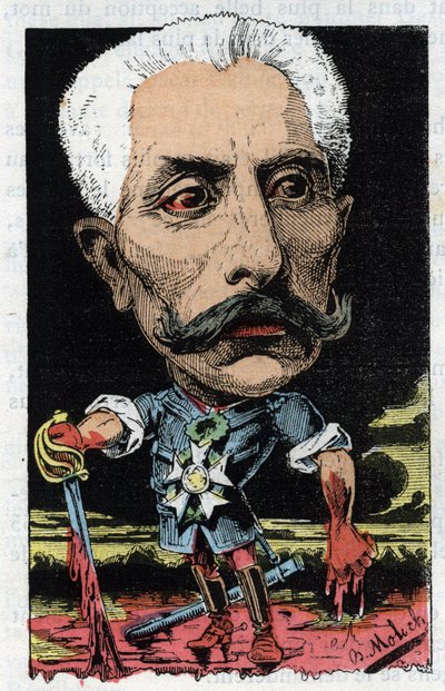 Ritratto di Gaston Alexandre Auguste De Galliffet, Generale Francese da Moloch