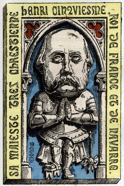 Ritratto di Henri Charles Ferdinand Marie Dieudonne d