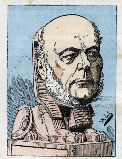 Ritratto di Jules Grevy (1807-1891) presidente della Repubblica Francese in 