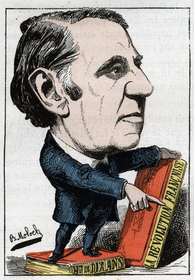 Ritratto di Louis Blanc (1811 - 1882), politico e storico francese da Moloch