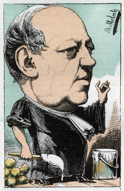 Ritratto di Maitre Charles Lachaud (1817-1882), avvocato francese da Moloch