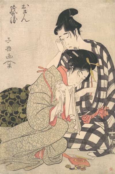 Amanti sconsolati da Momokawa Shiko