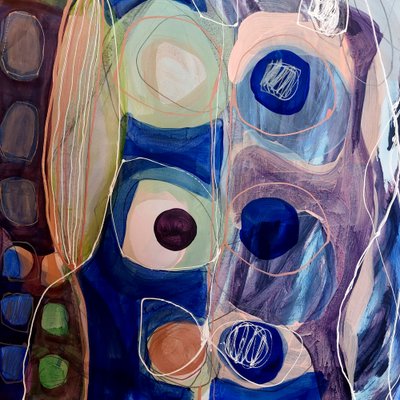 Forme astratte serene da Monika Riethmueller