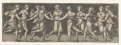 Apollo e le Muse da Monogrammist AC