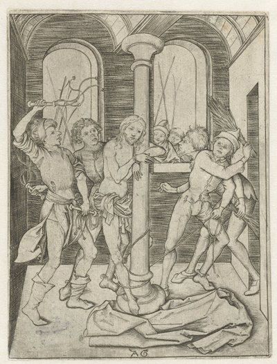Flagellazione di Cristo da Monogrammist AG