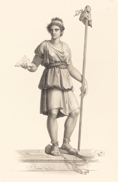 La Repubblica Francese da Monogrammist G.H. after Pierre Paul Prud