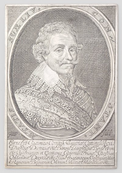 Ritratto di Ernst di Nassau da Monogrammist HW