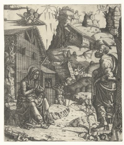 Nascita di Cristo da Monogrammist IICA
