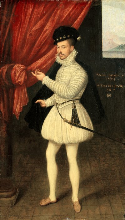 Ritratto di un Uomo in Bianco da Monogrammist LAM