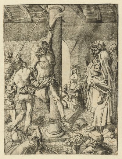 Martirio di San Sebastiano da Monogrammist LH (Nederlanden)