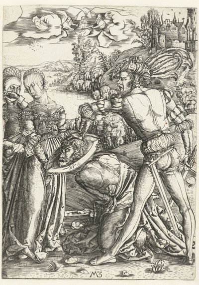 Decapitazione di Giovanni Battista da Monogrammist MZ