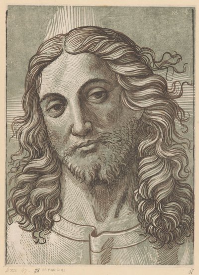 Testa di Cristo da Monogrammist NB (Italië)