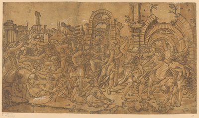 Strage degli innocenti a Betlemme da Monogrammist NDB