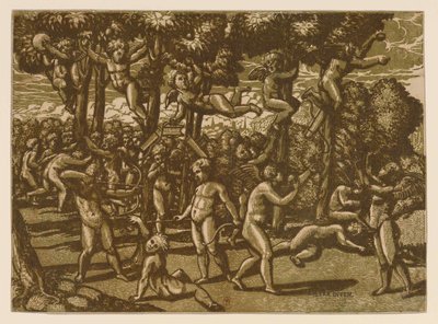 Putti che giocano dopo Raffaello, 1544 da Monogrammist NDB