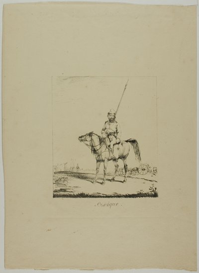 Un cosacco da Monogrammist N.D.