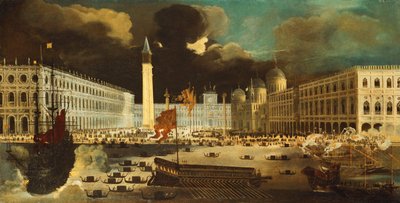 Un capriccio di San Marco dal Bacino nel giorno dell
