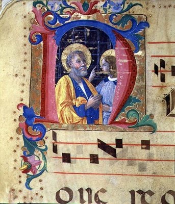 Ms 543 Iniziale istoriata 