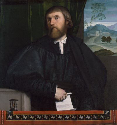 Ritratto di un uomo, ca. 1520-25 da Moretto da Brescia