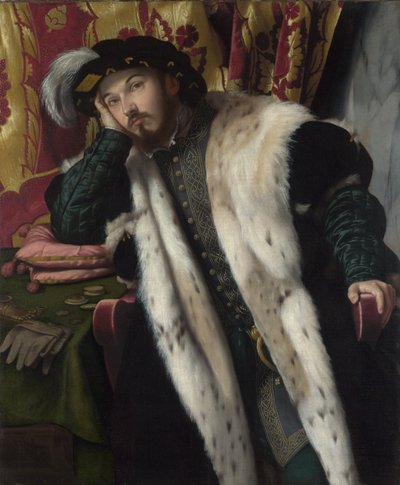 Ritratto di un giovane uomo, c.1540 da Moretto da Brescia