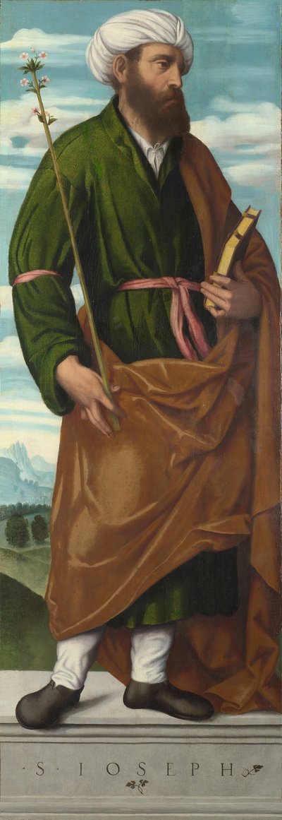 San Giuseppe, c.1540 da Moretto da Brescia