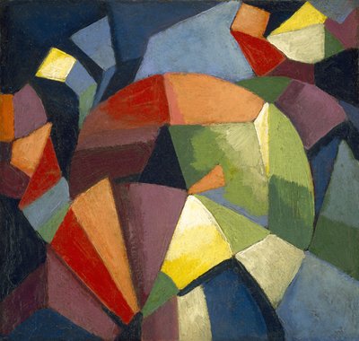 Sincronia, c. 1914 da Morgan Russell