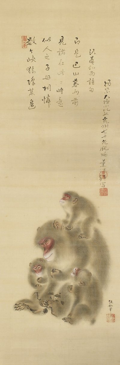 Scimmie di Mori Sosen (Museo d