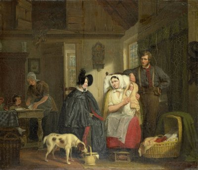 Visita a una nuova madre da Moritz Calisch