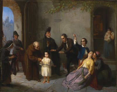 Il rapimento di Edgardo Mortara da Moritz Daniel Oppenheim