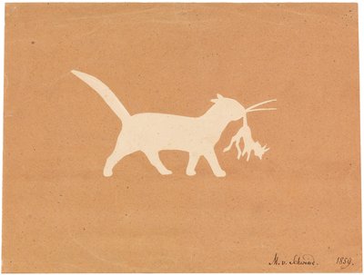 Gatto piccolo diavolo, 1859 da Moritz Ludwig von Schwind