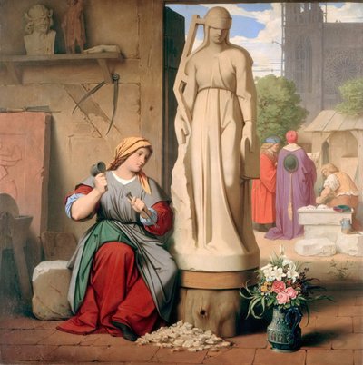 Sabina von Steinbach, 1844 da Moritz Ludwig von Schwind