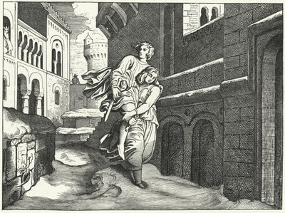 Eginardo ed Emma da Moritz Ludwig von Schwind