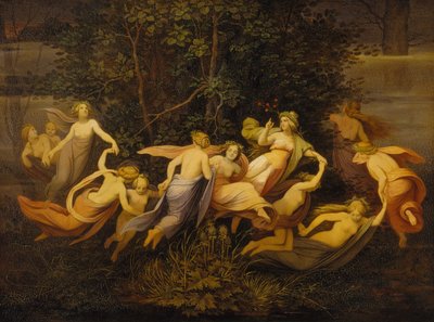 Danza delle fate nel boschetto di ontani da Moritz Ludwig von Schwind