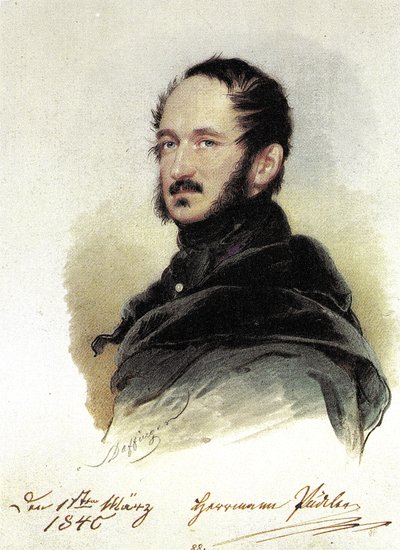 Daffinger, Moritz - Hermann Pückler-Muskau da Moritz Michael Daffinger