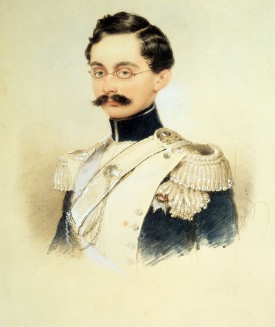 Ritratto di Adolphe de Luxembourg (Adolphe de Nassau) da Moritz Michael Daffinger