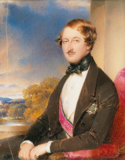 Ritratto del Conte Anton Karl Palffy von Erdöd da Moritz Michael Daffinger