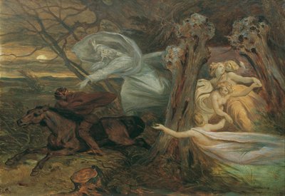 Il re degli elfi da Moritz Ludwig von Schwind