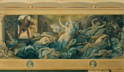La bella Melusina: VIII. Il tradimento del giuramento da Moritz Ludwig von Schwind