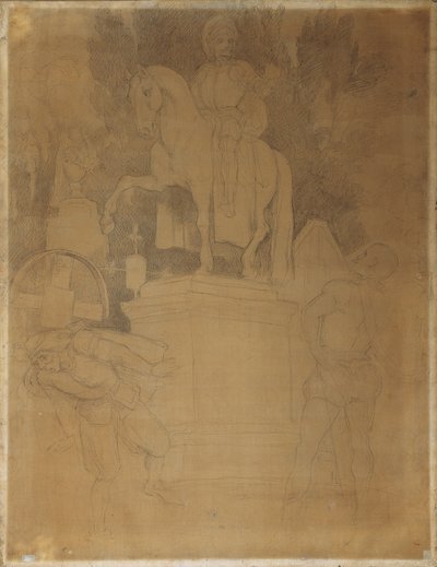 Scena del cimitero dall