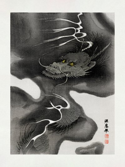 Dragon Envelope (1809-1892) da Morizumi Tsurana