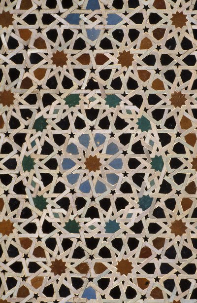 Madrasa Bou Inania, zellij da Moroccan School