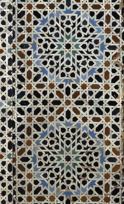 Madrasa Bou Inania, zellij, XIV secolo da Moroccan School