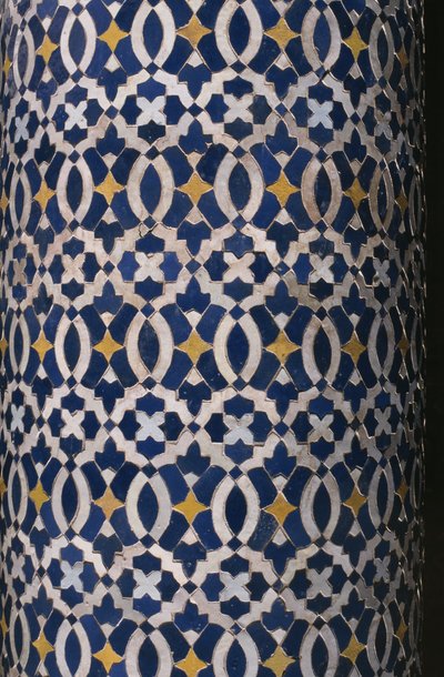 Kasbah di Thamiel glaoui, piastrelle zellij, dettaglio (ceramica) da Moroccan School