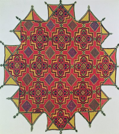 Tessuto con motivo geometrico da Moroccan School